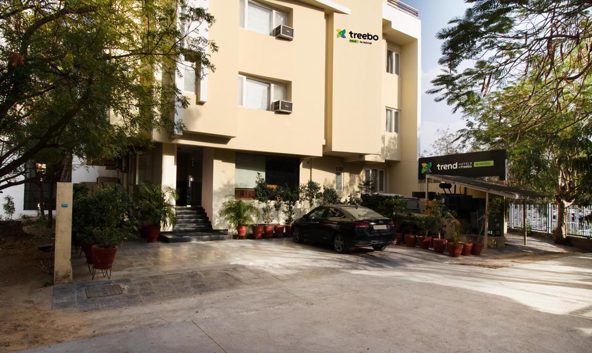 Treebo The Anchorage Malviya Nagar Hotell Jaipur Exteriör bild